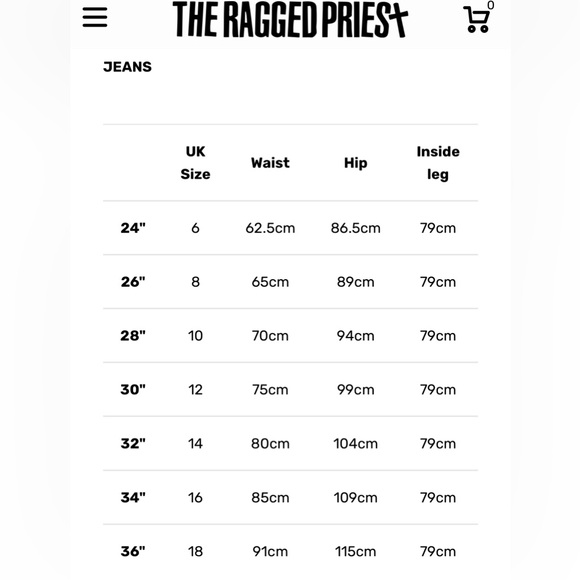 Ragged Priest Dirty Wash Distressed Release Jeans NWT - Picture 7 of 7